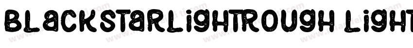 BlackStarlightRough LightRough字体转换